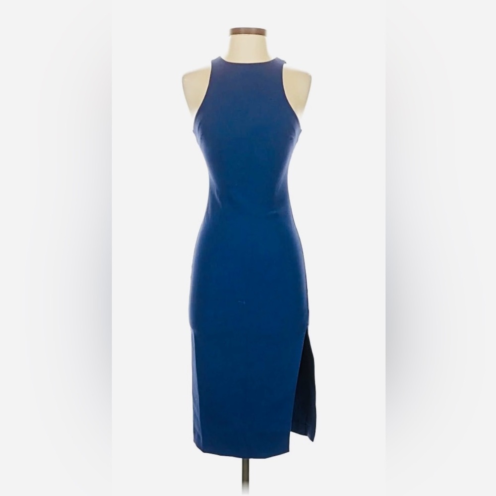 Likely Navy Midi Dress